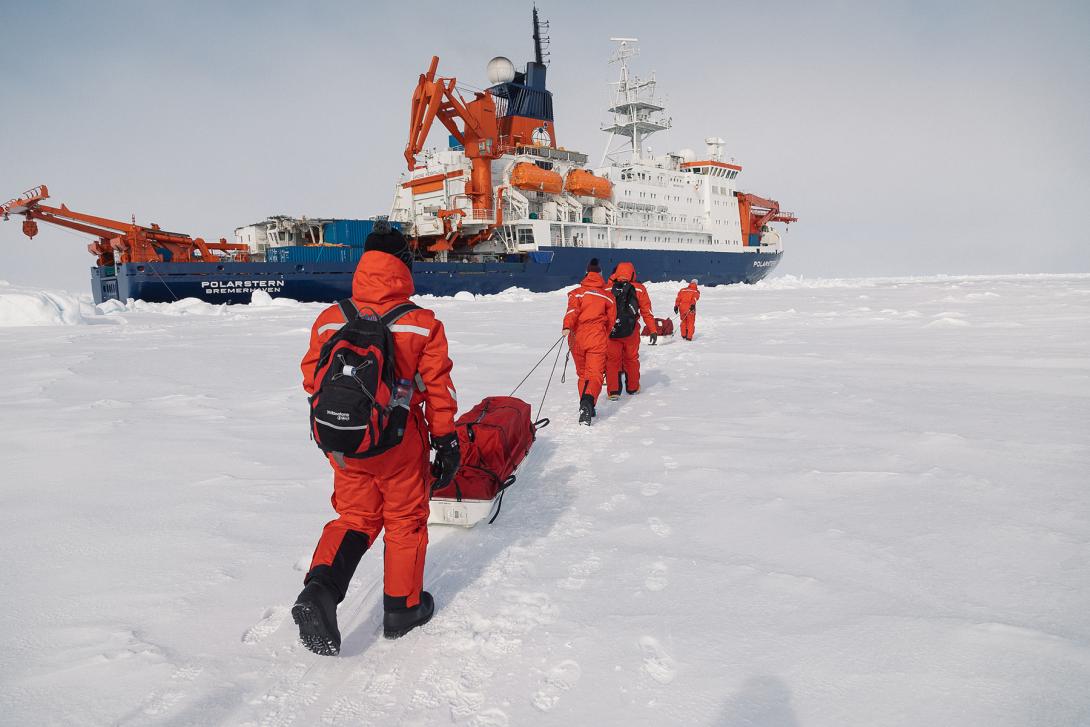 Balmonte team in the arctic